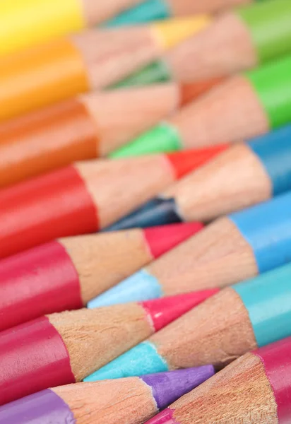 Група кольорових олівців — стокове фото