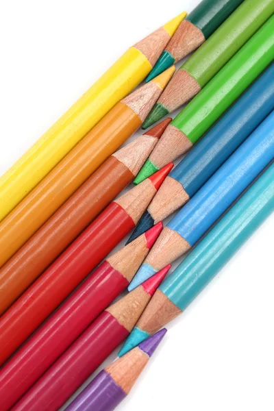 컬러 연필의 그룹 — 스톡 사진