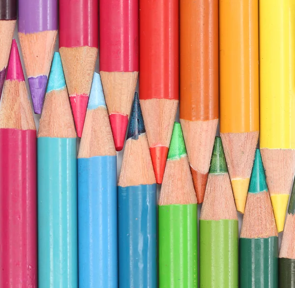 Groep van kleur potloden — Stockfoto