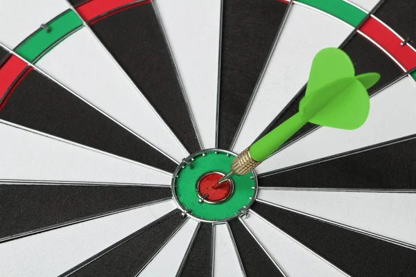 Dartboard bull´s eye. Isolated on white background — 스톡 사진
