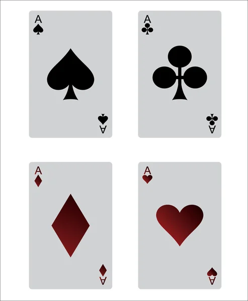 Playing cards — Stock Vector