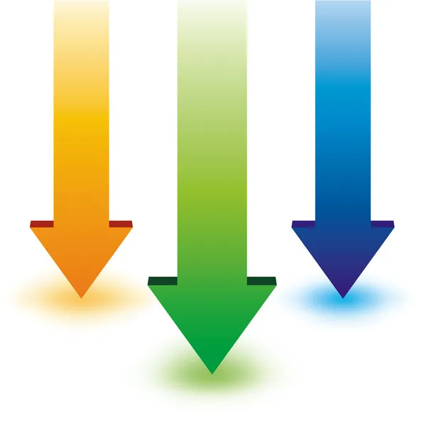 Colorful arrow — Stock Vector