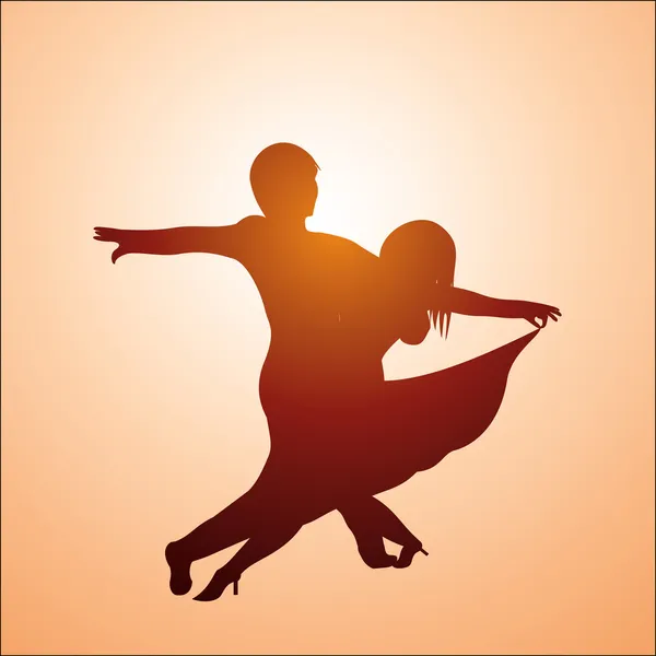 Танцівниці бальних — стоковий вектор