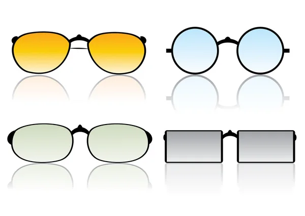 Vector glasses. — Stock Vector