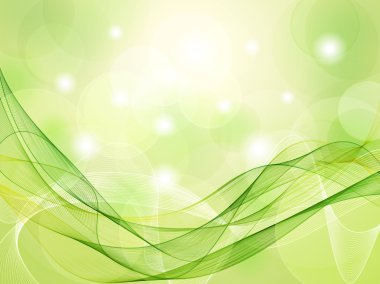 Abstract green background clipart