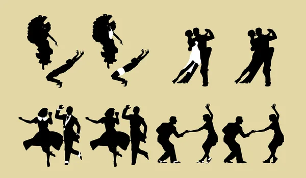 Klassischer Tanz — Stockvektor