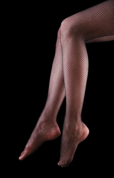 Szexi nő lába — Stock Fotó
