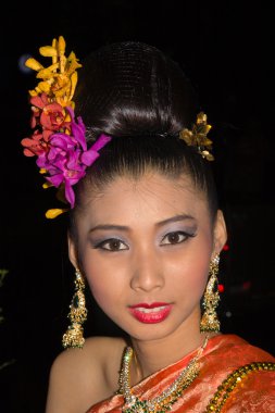 chiang mai Tayland krathong Festivali Loy