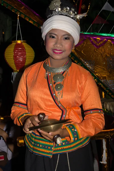 태국 치앙마이 Loy Krathong 축제 — 스톡 사진
