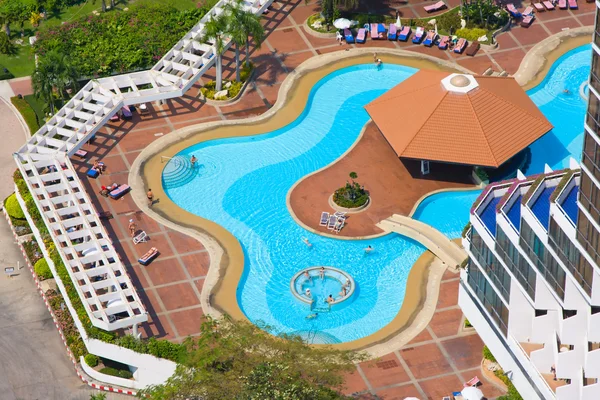 Beautiful swimming pool in Thailand — Stock Photo, Image