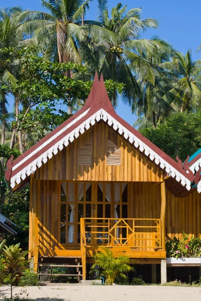 Maison de plage tropicale — Photo