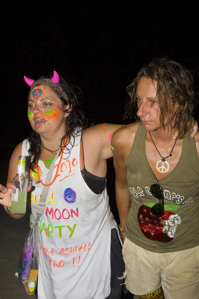 Full moon party — Stock fotografie