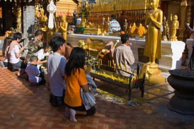 chiang mai Tayland krathong Festivali Loy