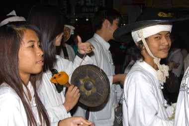 chiang mai Tayland krathong Festivali Loy