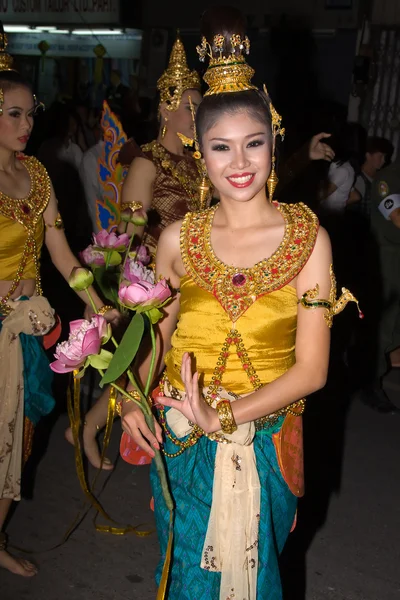 Loy Krathong festival a Chiang Mai Thailandia — Foto Stock