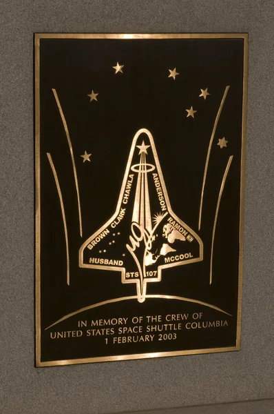 stock image Shuttle Columbia Memorial