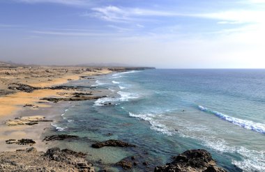 Fuerteventura beach clipart