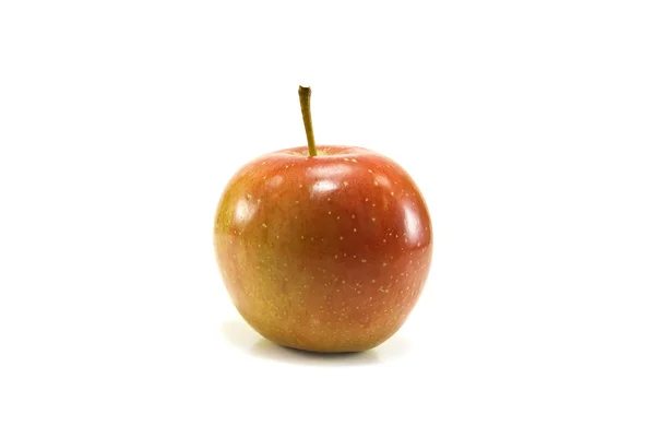 Apfel auf Weiß — Stockfoto