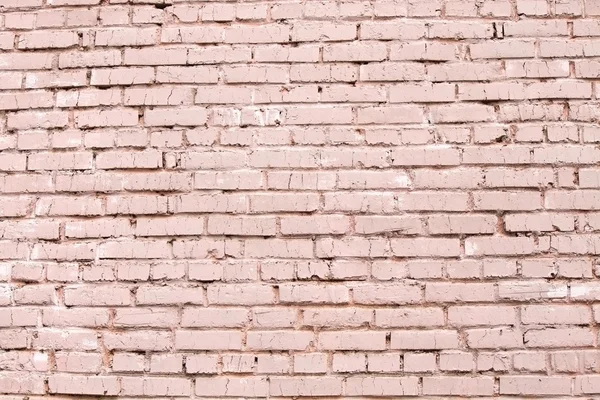 Tekstur af den malede mursten i en rose farve - Stock-foto