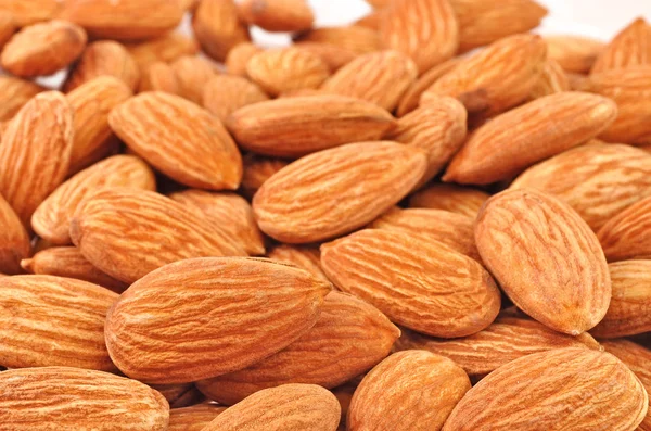 Pile of almonds — Stock Photo, Image