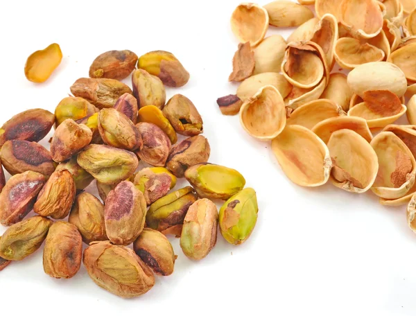 Heap of roasted pistachios — Stock Photo, Image