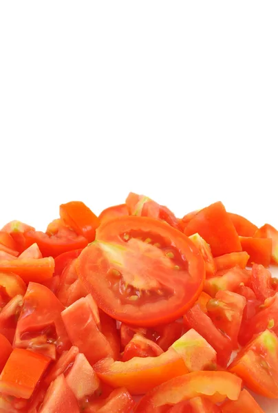 Chopped tomato — Stock Photo, Image