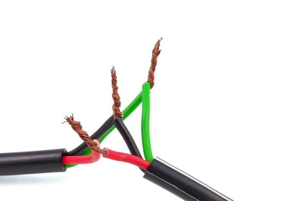 Kablo kablo bağlantıları — Stok fotoğraf