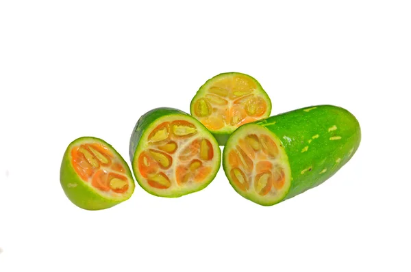Pequeña fruta de calabaza en rodajas —  Fotos de Stock