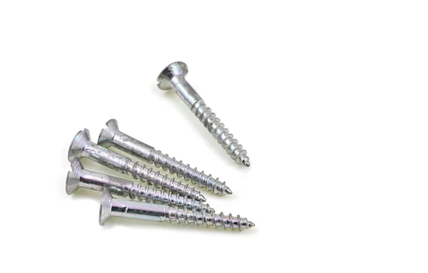 New shining screws — Stock Photo, Image