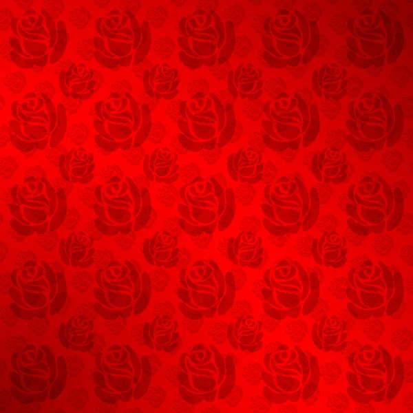 Червоний пелюстків троянд Векторна Графіка
