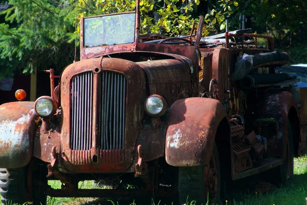 Παλιό πυροσβεστικό όχημα Royalty Free Εικόνες Αρχείου