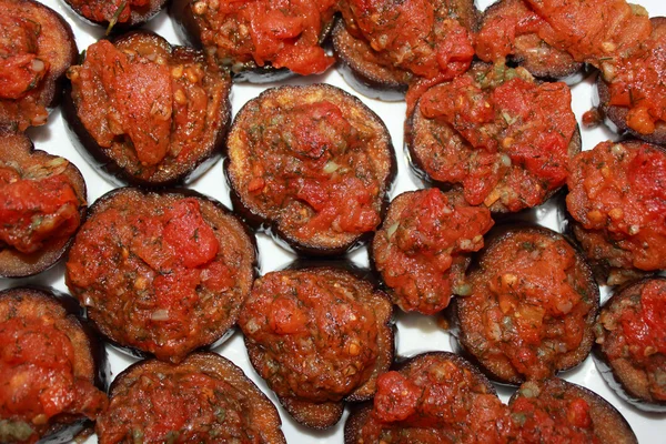 Блюдо баклажана — стоковое фото