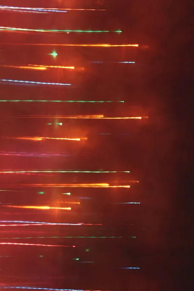 Parlak neon çizgi sis — Stok fotoğraf