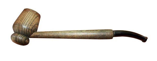 Ізольована стара курильна труба — стокове фото