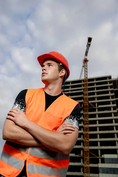 stock image Construction supervisor