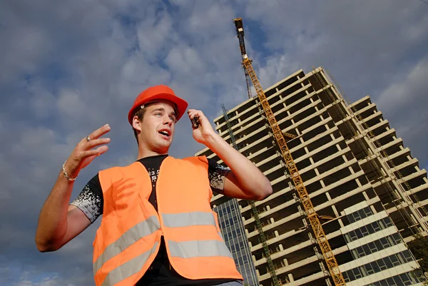 Supervisor de construção — Fotografia de Stock