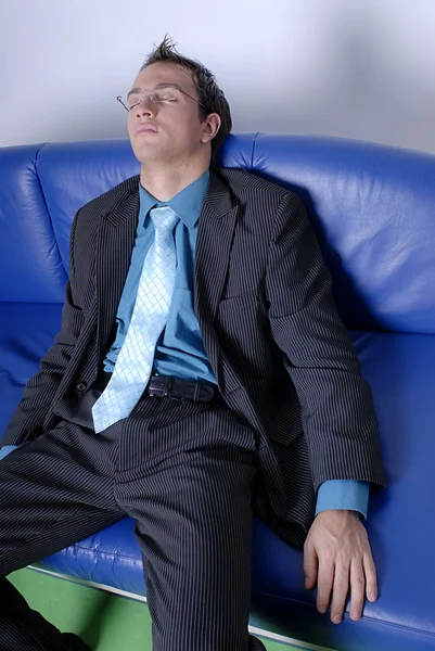 Tired businessman — Stock Photo, Image