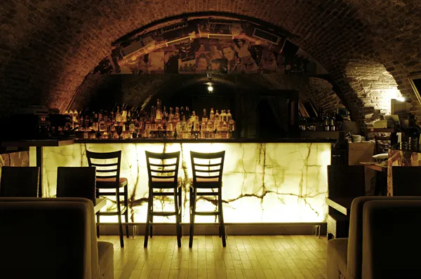 Bar interior Fotografia De Stock