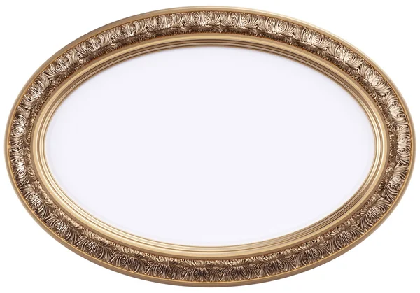 Moldura oval clássico — Fotografia de Stock