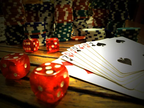 Азартні ігри — стокове фото