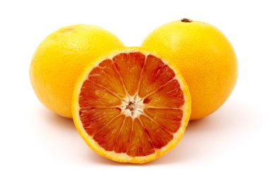 Blood oranges clipart