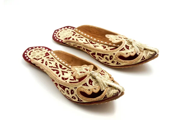 Pantoufles arabes traditionnelles — Photo