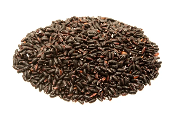 Černá rýže — Stock fotografie