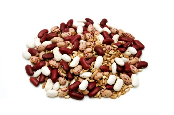 Farro and beans — Stock Photo, Image