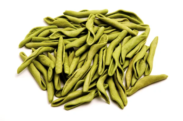 Zöld tésztával — Stock Fotó
