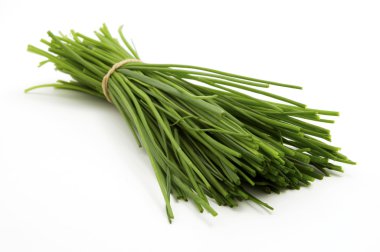 Bunch of chives clipart
