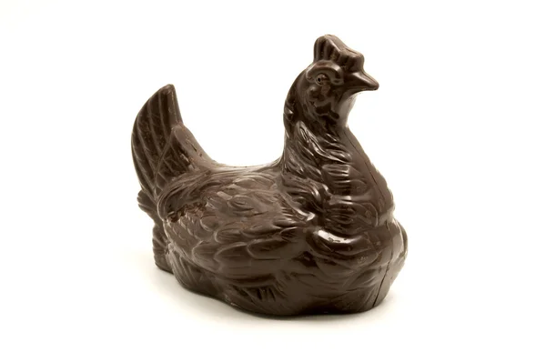 Chocolate hen — Stock Photo, Image