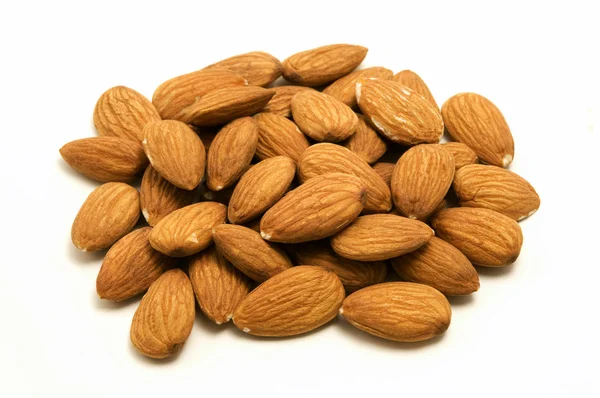 Unshelled almonds — Stock Photo, Image