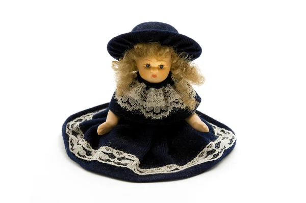 Old porcelain doll — Stock Photo, Image