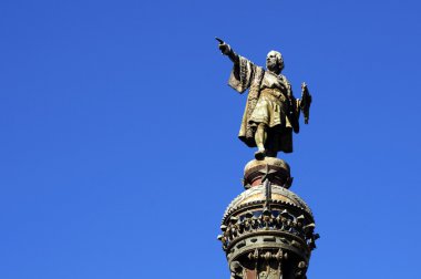Columbus's Statue clipart